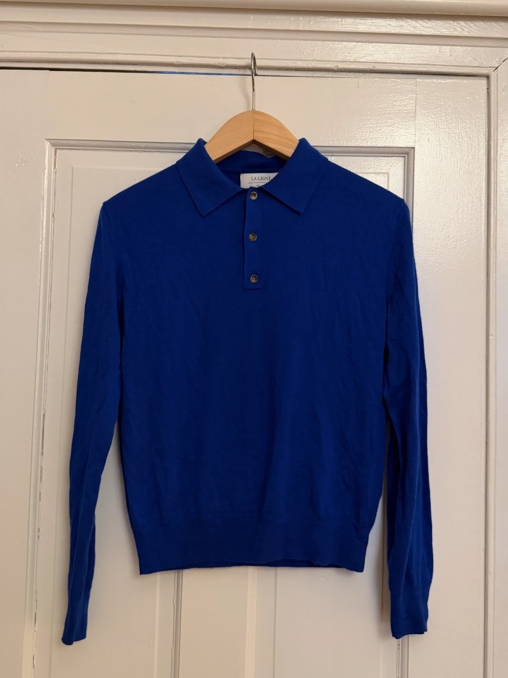 La Ligne Ben Polo Sweater - Sapphire